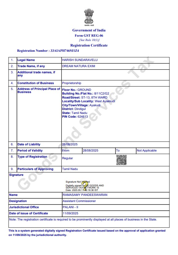 GST Certificate